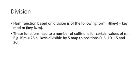 Hash Table Ppt Download