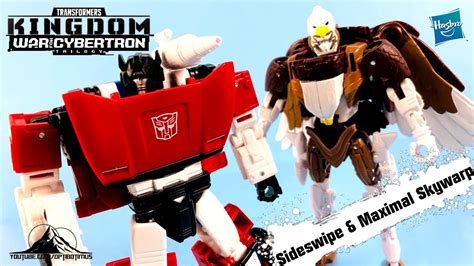 Transformers Battle Across Time Collection Maximal Skywarp Sideswipe