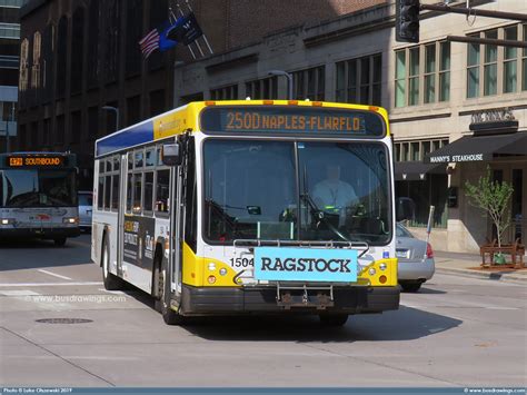 Busdrawings Minneapolis St Paul Metro Transit Minnesota Gillig