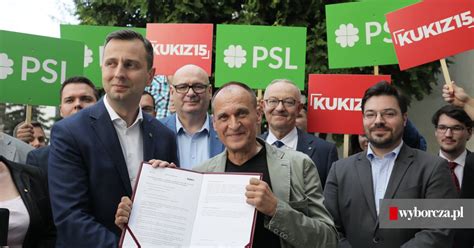 Wybory parlamentarne 2019 Paweł Kukiz wystartuje w wyborach z list PSL