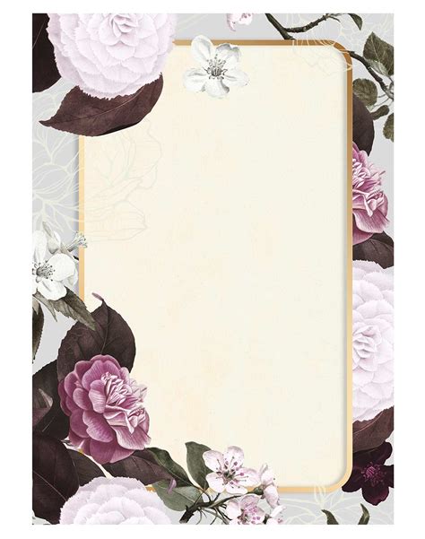 Details 100 Floral Frame Background Abzlocal Mx