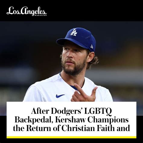 Dodgers Starting Pitcher Clayton Kershaw Voiced His Disagreement With