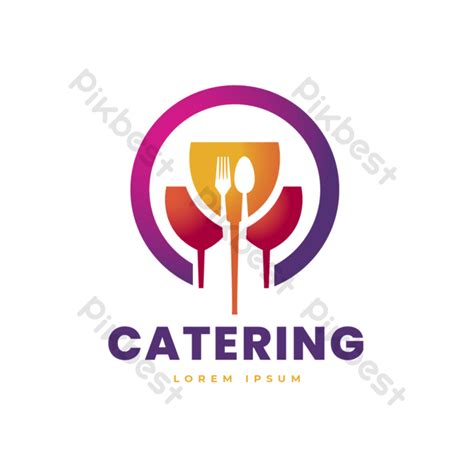 catering business logo png png images eps   pikbest