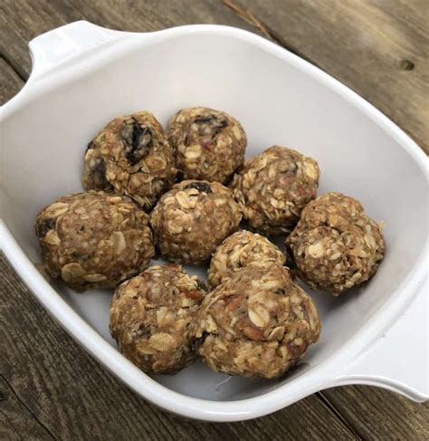 No Bake Oatmeal Energy Bites | Bonnie Flemington, Certified Nutritionist