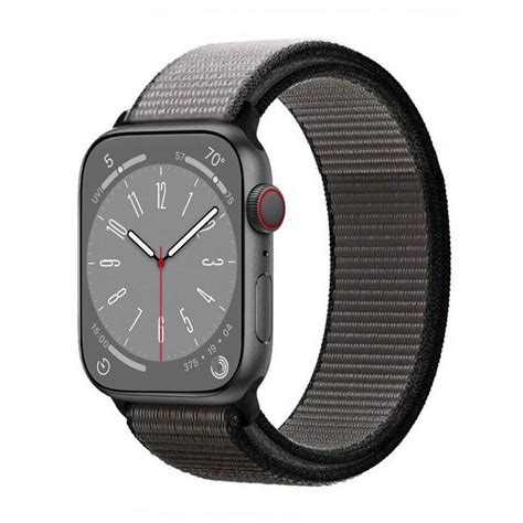 Nylon Armband Apple Watch 8 45mm Anchor Grey Elgiganten Elgiganten