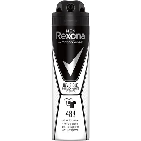 Rexona Men Invisible On Black White Clothes Deodorant Spray 150 ML