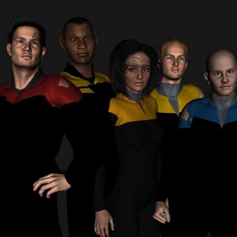 Voyager crew - 3D and 2D Art - ShareCG