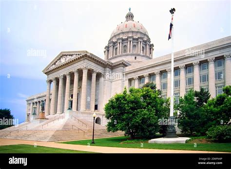 Jefferson City Missouri State Capitol Building MO Stock Photo - Alamy