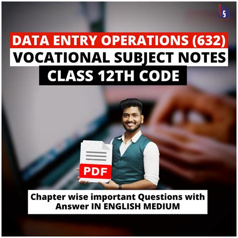 Nios Class Th Vocational Subject Notes Data Entry Operations