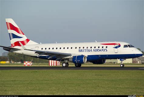 G Lcyg British Airways City Flyer Embraer Erj At