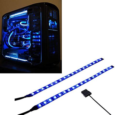 Ds Pc Led Flexible Light Strip Blue Computer Lighting With Magnetic