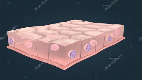 Simple Cuboidal Epithelium Consists Of One Layer Of Cells Whose Height