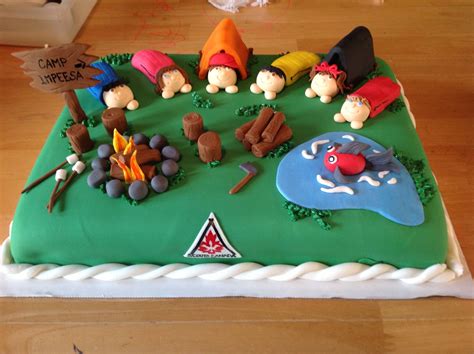 Pin By Alexis Presser On Scouting Cub Scout Cake Boy Scout Cake Cake