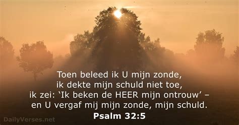 Psalm 32 5 Bijbeltekst DailyVerses Net