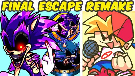 Friday Night Funkin Boyfriend Escape VS Sonic EXE Final Escape Charted