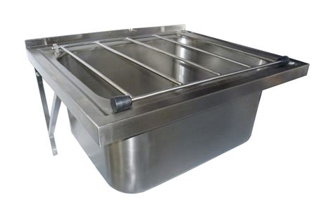 Stainless Steel Commercial Kitchen Wall Mounted Mop Sink – Brayco ...