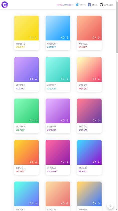 Flat Color Palette Color Palette Challenge Colour Pallette Css Colours Ui Color Gradient