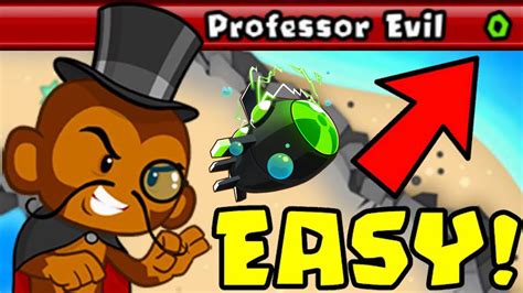 How To Beat The Professor Evil Week 45 Btd Battles Youtube