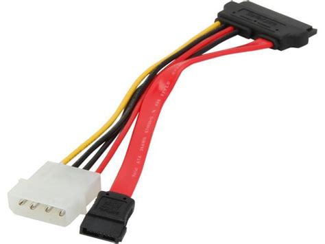 Startech Sata Pow In Sata Serial Ata Data And Power Combo Cable