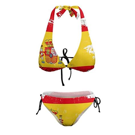 Bikini Con La Bandera De Espa A Espa Oler A