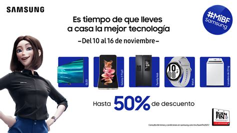 Samsung Se Suma Al Buen Fin Con Hasta 50 De Descuento Y Grandes