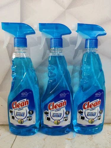 Trigger Spray Glass Cleaner 500 Ml For Cleaning Packaging Type Bottle At Rs 38bottle In