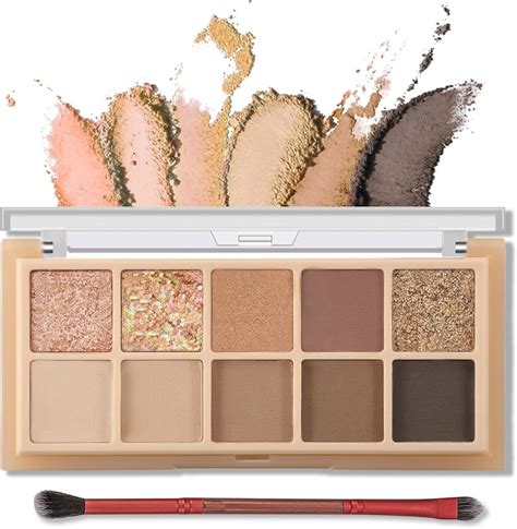 Erinde Colors Eyeshadow Palette Matte Shimmer Glitter Ultra