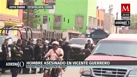 Tras Sostener Una Discusión Un Hombre Es Asesinado De Tres Disparos En Iztapalapa Vídeo