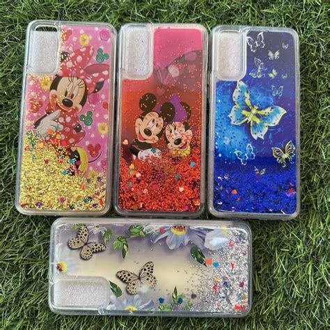 Vivo Y20 Y20a Y20i Y20g Y20s Y20t Liquid Glitter Back Cover