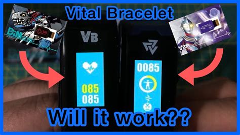 Vital Bracelet Characters Dim Card Test Will It Work Youtube