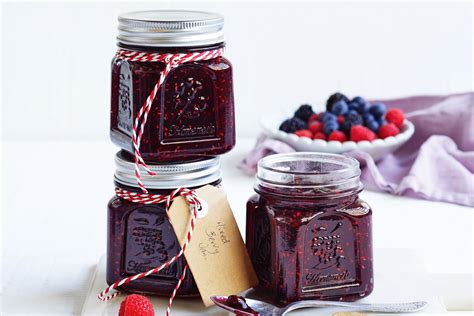Mixed berry jam recipe