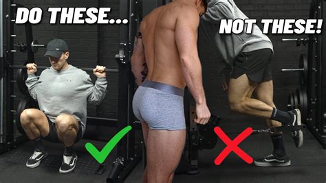 The Best Butt Exercises For Men The Only 4 You Need Youtube