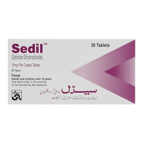 Buy Sami Pharmaceuticals Sedil Tablet Mg Pack Online At Best