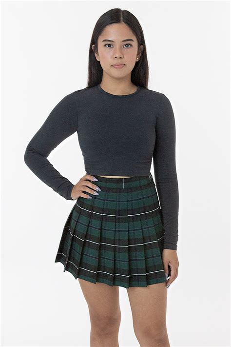 Rgb300p Plaid Tennis Skirt Los Angeles Apparel