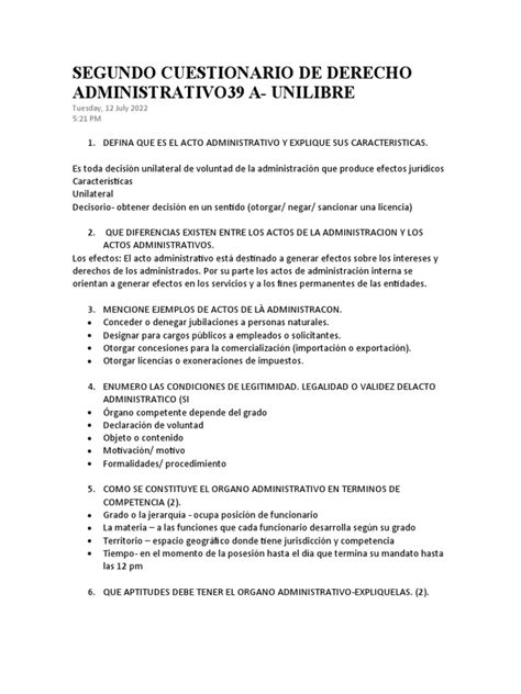 Administrativo Pdf Justicia Crimen Y Violencia