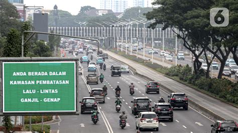 Ganjil Genap Jakarta Ditiadakan Selama Libur Lebaran Hanya Tetap