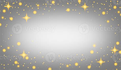 Twinkle Golden Star Pattern For Photo Effect And Overlay Abstract