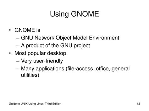 PPT Guide To UNIX Using Linux Third Edition PowerPoint Presentation