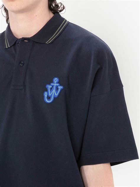 Jw Anderson Anchor Polo Shirt Farfetch