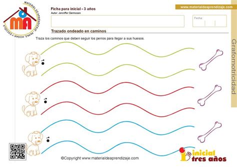 Fichas De Grafomotricidad Diferentes Niveles Actividades 9a9