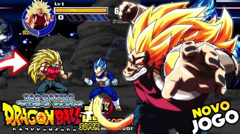 Lan Ou Novo Dragon Ball Heroes Super E Broly No Mod Tap Battle