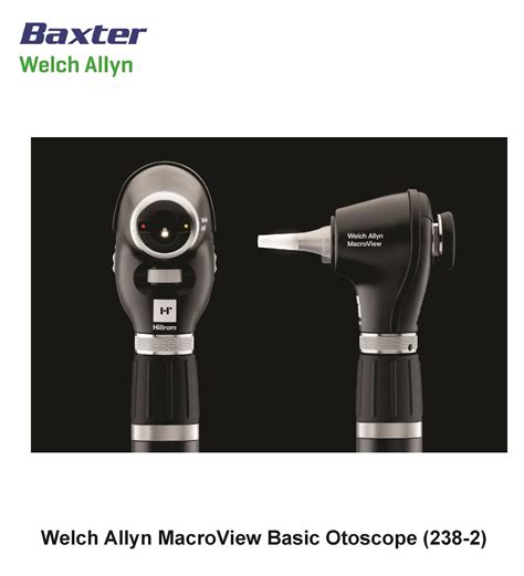 Welch Allyn 238 2 MacroView Basic Otoscope Medi Care Estore