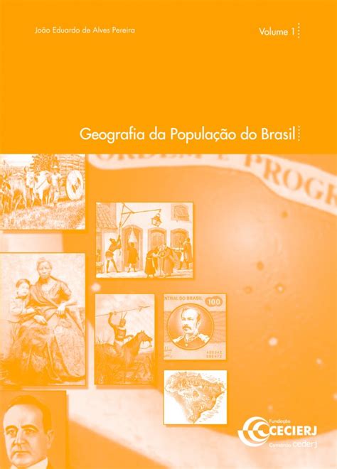 Geografia Da População Do Brasil • Vol 1 Canal Cecierj