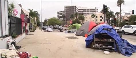 Beverly Grove Area Business Owner Says Nude Homeless Encampment Is