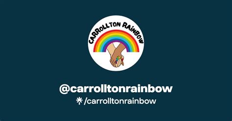 Carrolltonrainbow Instagram Facebook TikTok Linktree