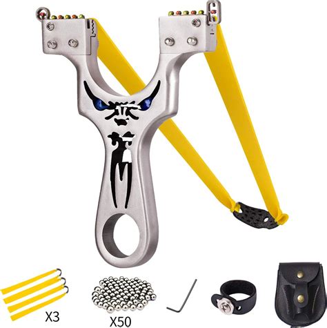 Slingshot de foguete de pulso estilingue de metal para caça