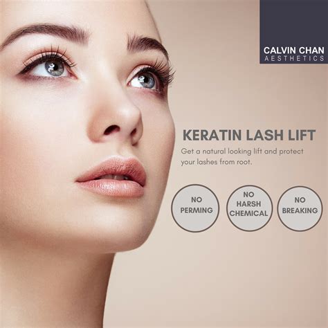 Keratin Eyelash Lift Calvin Chan Aesthetics