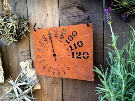 Rustic Outdoor Thermometers Foter