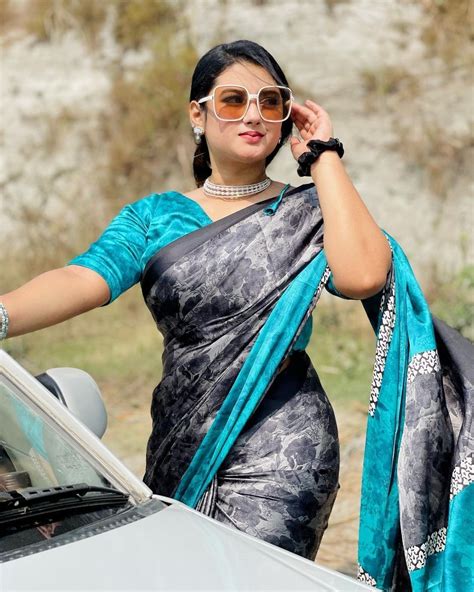 Sanjida Islam Sayma Beautiful Saree Blouse Collection Artofit