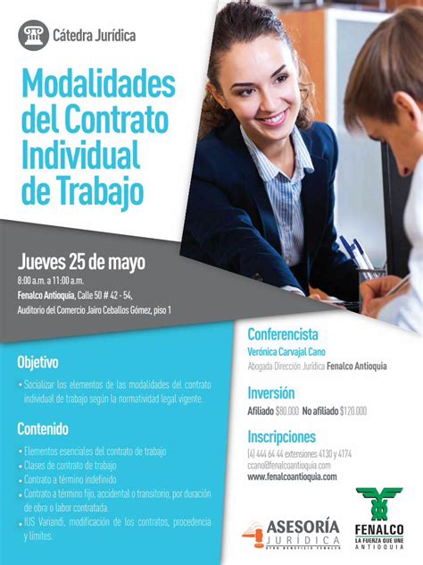 PDF Modalidades Del Contrato Individual De Trabajo Elementos